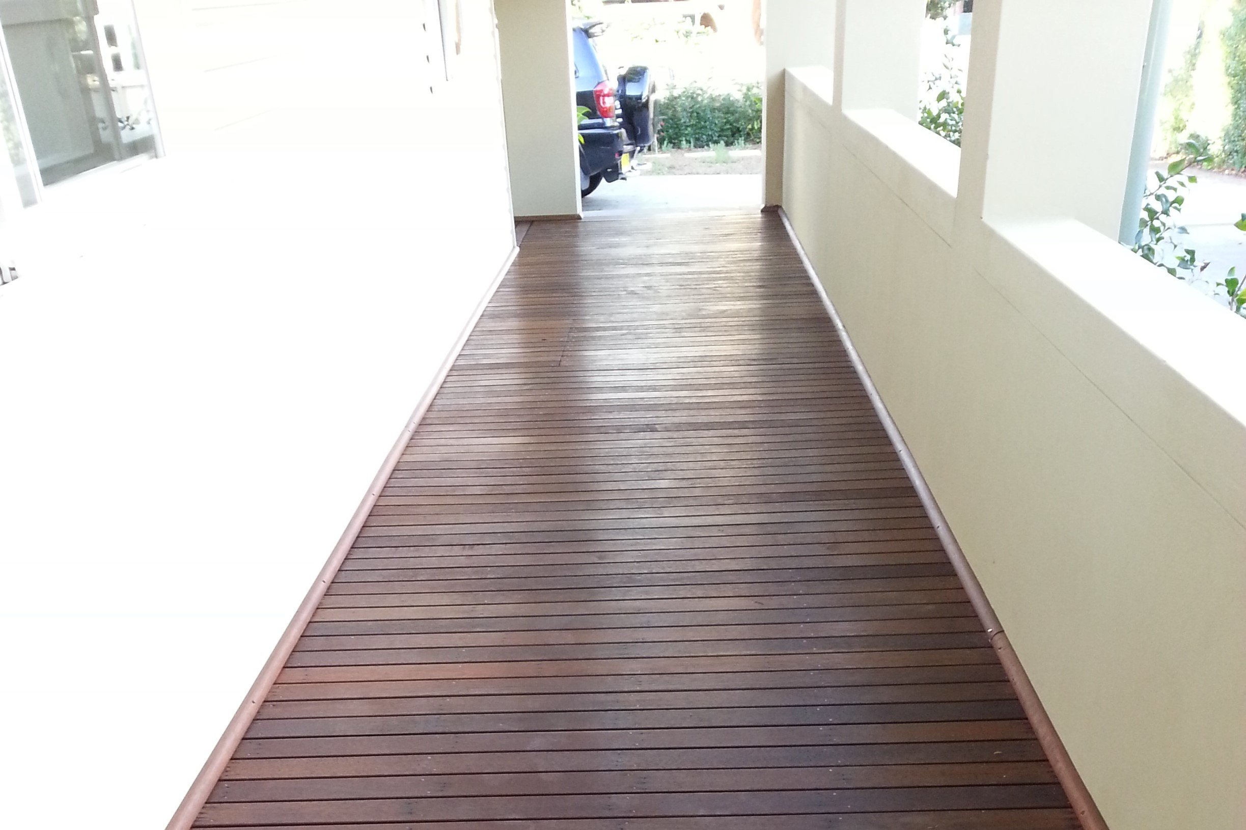 Sydney Homes and Gardens Client Merbau Hardwood Deck